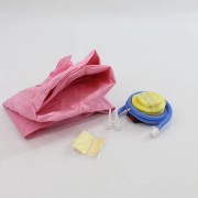 Детская Надувная ванночка с насосом Intime Baby Bath Tub Розовый