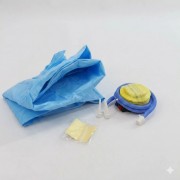 Детская Надувная ванночка с насосом Intime Baby Bath Tub Голубой