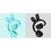 Дитячі бездротові Bluetooth навушники з вушками зайчика RGB Picun B12 4704/4705 VJ