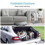 Детские ходунки на колесах с регулируемой высотой / Ходунки для младенцев 6-18 месяцев / Складные ходунки-игровой центр