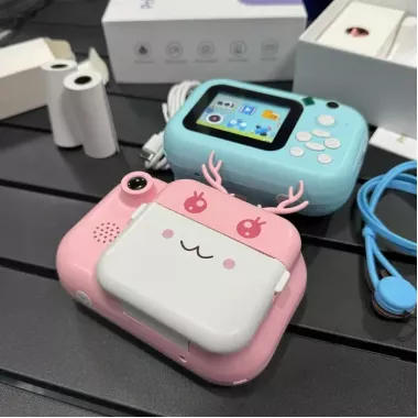 Дитячий фотоапарат C11 з екраном моментального друку фото Ріжки Дитячий фотоапарат C11 з екраном моментального друку фото Ріжки