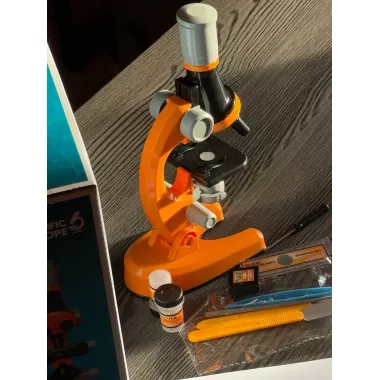 Детский микроскоп Scientific Microscope увеличивает в 1200 раз