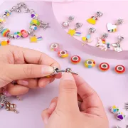 Детский набор для рукоделия, плетение ожерелья и браслеты PRINCESS