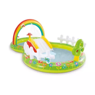 Детский надувной игровой центр Intex 57154 Мой Сад 290х180х104 см Детский надувной игровой центр Intex 57154 Мой Сад 290х180х104 см