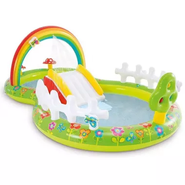Детский надувной игровой центр Intex 57154 Мой Сад 290х180х104 см Детский надувной игровой центр Intex 57154 Мой Сад 290х180х104 см