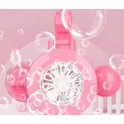 Детский пулемет генератор мыльных пузырей от батареек Bubble machine toy