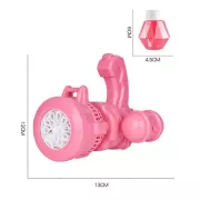 Детский пулемет генератор мыльных пузырей от батареек Bubble machine toy