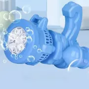 Детский пулемет генератор мыльных пузырей от батареек Bubble machine toy