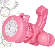 Детский пулемет генератор мыльных пузырей от батареек Bubble machine toy