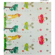 Детский развивающий двусторонний термо коврик в сумке