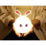 Дитячий силіконовий нічник 3DTOYSLAMP Кролик