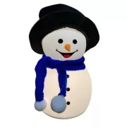 Детский силиконовый ночник Снеговик Snowman LJC-118 светильник аккумуляторный игрушка для сна