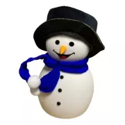 Детский силиконовый ночник Снеговик Snowman LJC-118 светильник аккумуляторный игрушка для сна