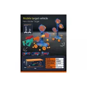 Детский тир с пистолетом и мобильной мишенью (801-8)