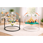 Детский игровой центр Fisher-Price Jumperoo с подсветкой и звуком / Развивающий игровой джемпер