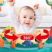 Детский игровой центр Fisher-Price Jumperoo с подсветкой и звуком / Развивающий игровой джемпер Зеленый