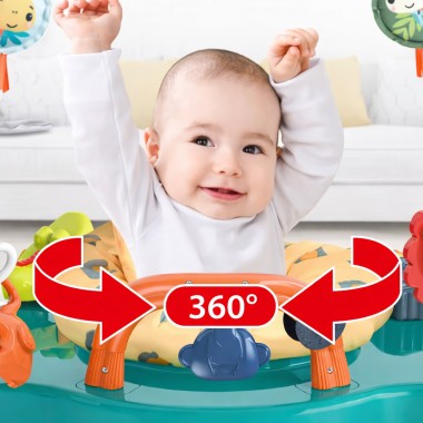 Детский игровой центр Fisher-Price Jumperoo с подсветкой и звуком / Развивающий игровой джемпер Зеленый Детский игровой центр Fisher-Price Jumperoo с подсветкой и звуком / Развивающий игровой джемпер Зеленый