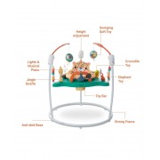 Детский игровой центр Fisher-Price Jumperoo с подсветкой и звуком / Развивающий игровой джемпер Зеленый
