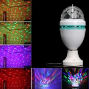 СВІТОДІОДНА ДИСКО-ЛАМПА з патроном LED MINI PARTY