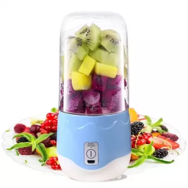 Дорожная чашка-блендер с USB 400мл, Переносной мини-блендер / Измельчитель для смузи