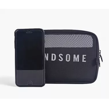 Дорожня косметичка прозора (22×11×2см), Косметичка для подорожей / Жіноча косметичка XL-1015