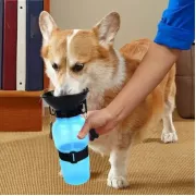 Дорожная бутылка, поилка для собак Aqua Dog 550 мл