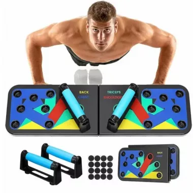 Доска для отжиманий Foldable Push Up Board 14 в 1 упор для отжиманий подставки для отжиманий