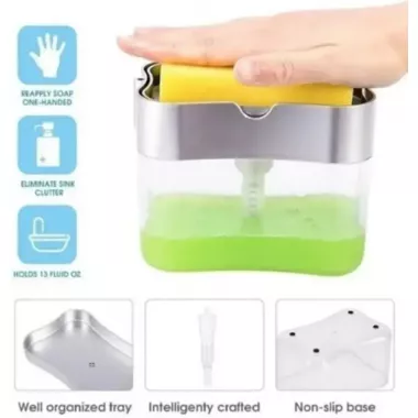 Дозатор Мыла Soap Pump Sponge Caddy (0115) Дозатор Мыла Soap Pump Sponge Caddy (0115)