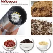 Двойная мельница для специй / Измельчитель механический 2 в 1 для соли, перца и специй