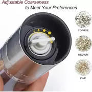 Двойная мельница для специй / Измельчитель механический 2 в 1 для соли, перца и специй