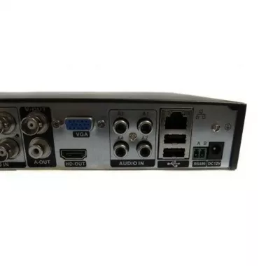 DVR реєстратор BNC/V-OUT 4 канальний UKC CAD 1204 AHD 4 cam чорний