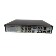 DVR регистратор BNC/V-OUT 4 канальный UKC CAD 1204 AHD 4 cam черный