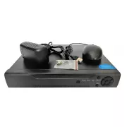 DVR регистратор BNC/V-OUT 4 канальный UKC CAD 1204 AHD 4 cam черный