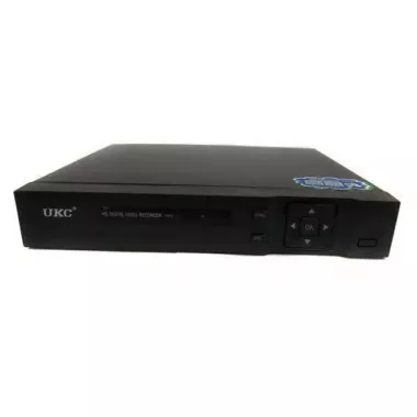 DVR реєстратор BNC/V-OUT 4 канальний UKC CAD 1204 AHD 4 cam чорний