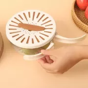 Двухслойная дренажная корзина / Миска для очистки фруктов с ситечком