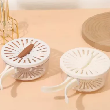 Двухслойная дренажная корзина / Миска для очистки фруктов с ситечком Двухслойная дренажная корзина / Миска для очистки фруктов с ситечком