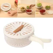 Двухслойная дренажная корзина / Миска для очистки фруктов с ситечком