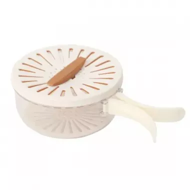 Двухслойная дренажная корзина / Миска для очистки фруктов с ситечком Двухслойная дренажная корзина / Миска для очистки фруктов с ситечком