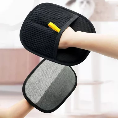 Двухсторонняя перчатка для ухода за домашними животными