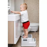 Двоступінчаста підставка для ніг у ванну / Подвійні дитячі сходи для ванної кімнати