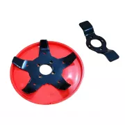 Диск насадка для мотокосы разрыхлитель грунта для прополки 2 в 1 multifunctional herbicide