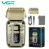 Електробритва для чоловіків VGR V-337 акумуляторна 5W Gold