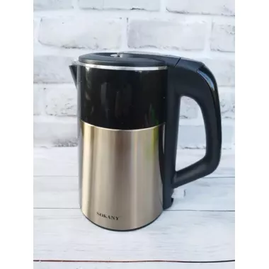 Електрочайник Sokany SK-09031 металевий 2,8 л 2200 Вт Електрочайник Sokany SK-09031 металевий 2,8 л 2200 Вт