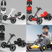 Электромобиль сложен с аккумулятором 6V 4.5Ah и скоростью до 6 км/ч/M-6072 Eco Koleso