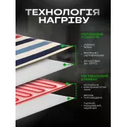 Электропростынь 150*70см 2 режима подогрева простынь с подогревом от 220