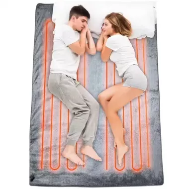 Электропростынь для автомобиля 160×150см 45–60Вт от прикуривателя MA703