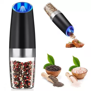 Электрическая мельница для специй (20х6,3 см) Spice bottle electronic, от батареек Электрическая мельница для специй (20х6,3 см) Spice bottle electronic, от батареек