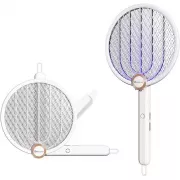 Электрическая мухобойка Buzzeap, складная электрическая мухобойка 3 в 1, электрическая мухобойка