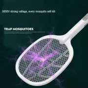 Электрическая мухобойка-ловушка ELITE LUX EL-2062 (KLZ918) с УФ-лампой и USB-портом для зарядки Белая