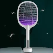 Электрическая мухобойка-ловушка ELITE LUX EL-2062 (KLZ918) с УФ-лампой и USB-портом для зарядки Белая